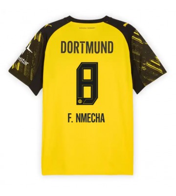 Lacne Muži Futbalové dres Borussia Dortmund Felix Nmecha #8 2025-26 Krátky Rukáv - Domáci